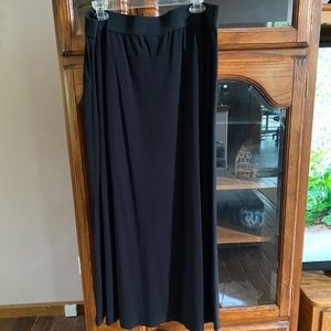 Black Alfani Maxi Skirt